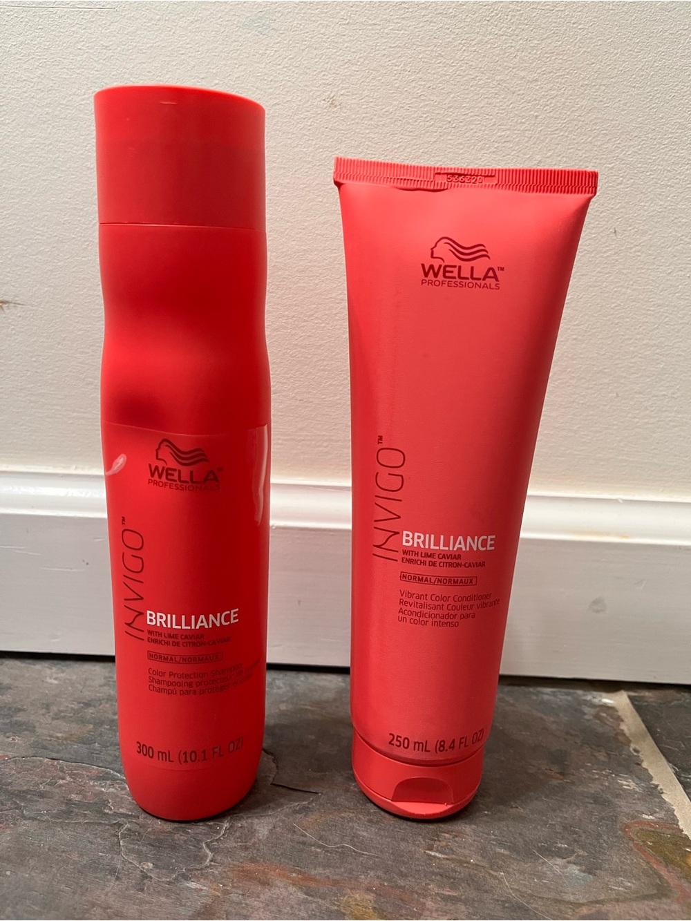 Wella shampoo & conditioner